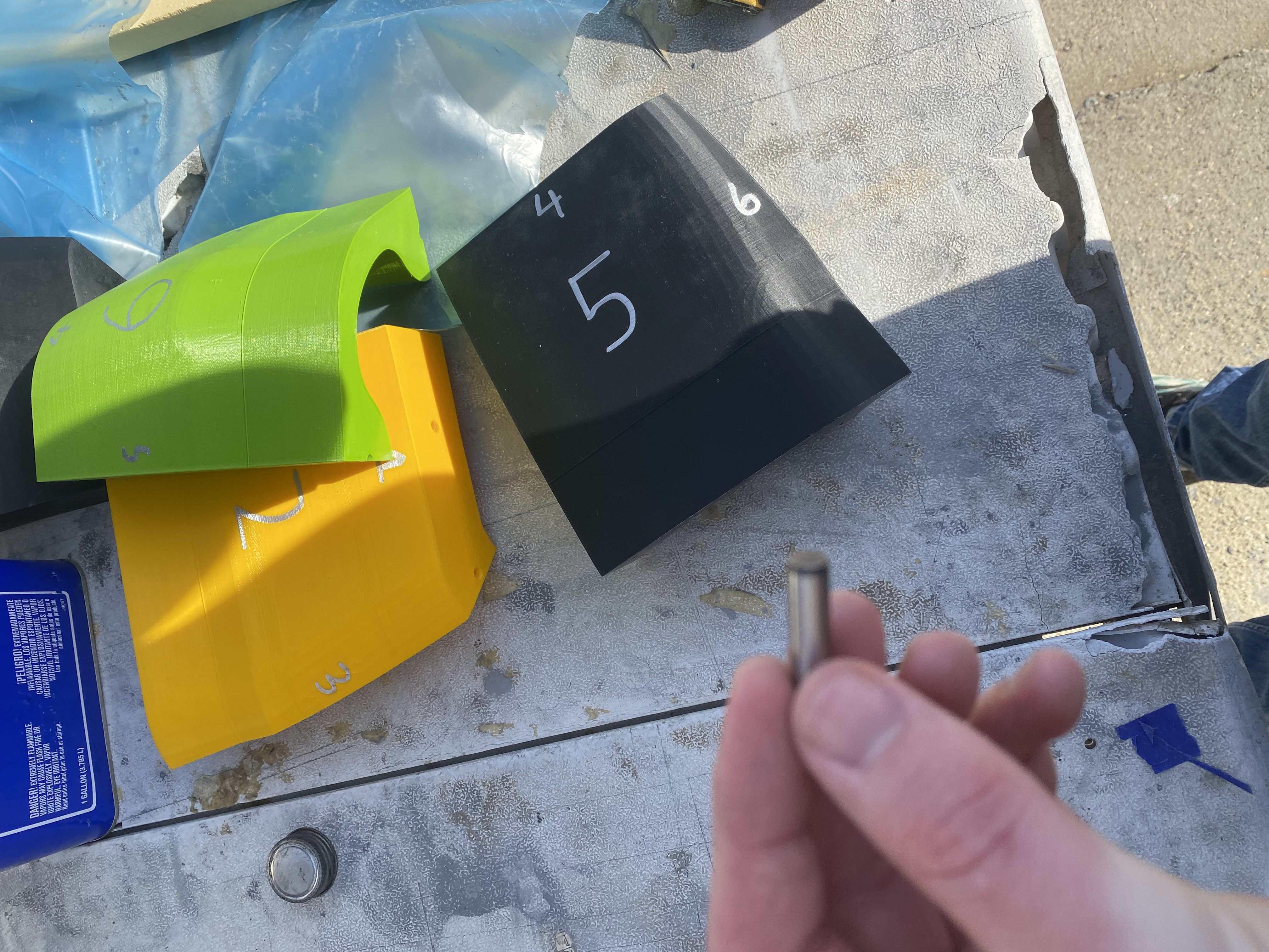 3D printed nose cone sections for tooling
