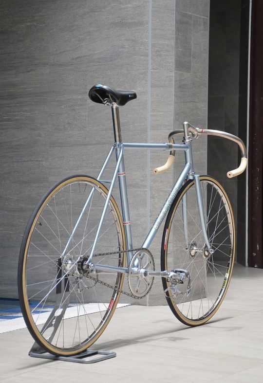 [Vintage thin tube steel frame]